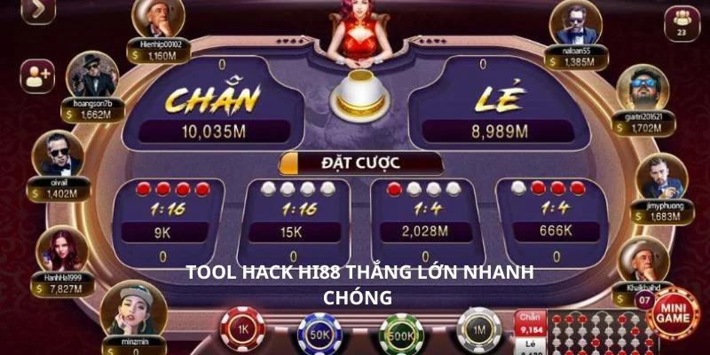 Cơ chế hoạt động của tool hack Hi88