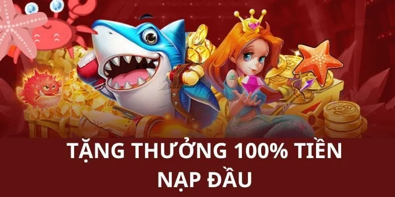 Giới thiệu chương trình tặng thưởng 100% tiền nạp đầu Giới thiệu chương trình tặng thưởng 100% tiền nạp đầu