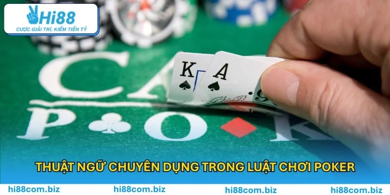 Thuật ngữ chuyên dụng trong luật chơi Poker Thuật ngữ chuyên dụng trong luật chơi Poker