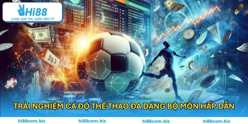 Trải nghiệm cá độ thể thao đa dạng bộ môn hấp dẫn Trải nghiệm cá độ thể thao đa dạng bộ môn hấp dẫn